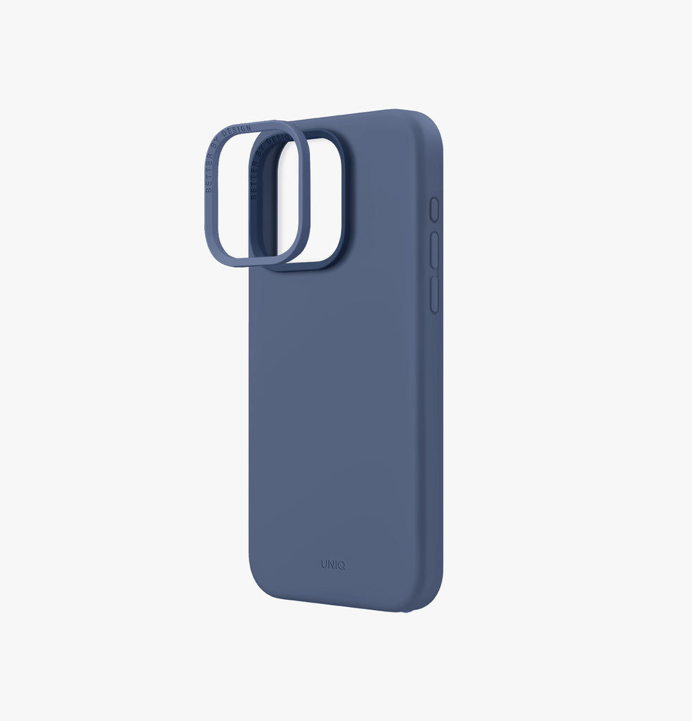 Uniq Lino Hue iPhone 15 Pro Max Case | Navy Blue Uniq Lino Hue iPhone 15 Pro Max Case | Navy Blue